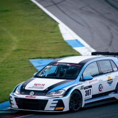 PRISCILLA SPEELMAN - VW Golf TCR - Emergo Racing pb FMA / SUPERCAR CHALLENGE - PRISCILLA SPEELMAN - VW Golf TCR - Emergo Racing pb FMA / SUPERCAR CHALLENGE - Finaleraces at TT-circuit , Assen, The Netherlands, October, 27, 2023, Photo: Rob Eric Blank