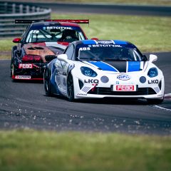 CHRIS VOET & BART VAN DEN BROECK - Alpine - Traxx RAcing / SUPERCAR CHALLENGE - JOS HARPER - BMW M3 GTR- Koopman Racing / SUPERCAR CHALLENGE - ADAC Racing Weekend at Motorsport Arena Oschersleben , Oschersleben, Germany, May, 11, 2024, Photo: Rob Eric Blank