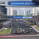 SHANGHAI INTERNATIONAL CIRCUIT, CHINA - MAY 25: Jean-Eric Vergne, DS Penske, DS E-Tense FE23, battles with Pascal Wehrlein, TAG Heuer Porsche Formula E Team, Porsche 99X Electric Gen3, and Mitch Evans, Jaguar TCS Racing, Jaguar I-TYPE 6, at the start of the race during the Shanghai E-Prix at Shanghai International Circuit on Saturday May 25, 2024 in Shanghai, China. (Photo by Sam Bagnall / LAT Images)