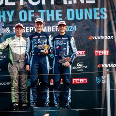 MARCEL DEKKER - Mazda MX-5 - Dekker Racing / Mazda MX-5 Cup -DAAN DE GRAAFF - Mazda MX-5 - Tachyon / Mazda MX-5 Cup - TIMO DE GRAAFF - Mazda MX-5 - Tachyon / Mazda MX-5 Cup - MARCEL DEKKER - Mazda MX-5 - Dekker Racing / Mazda MX-5 Cup -Trophy of the Dunes at circuit, Zandvoort, The Netherlands, September, 14, 2024, Photo: Rob Eric Blank