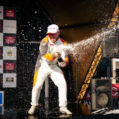 LORENZO VAN RIET & PIM VAN RIET - VW Golf TCR - Ferry Monster Autosport/ SUPERCAR CHALLENGE - Racing Day at TT-circuit, The Netherlands, August, 10, 2025, Photo: Rob Eric Blank