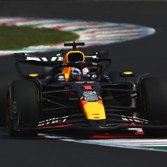 MONZA, ITALY - AUGUST 31: Max Verstappen of the Netherlands driving the (1) Oracle Red Bull Racing RB20 on track during final practice ahead of the F1 Grand Prix of Italy at Autodromo Nazionale Monza on August 31, 2024 in Monza, Italy. (Photo by Rudy Carezzevoli/Getty Images) // Getty Images / Red Bull Content Pool // SI202408310132 // Usage for editorial use only //