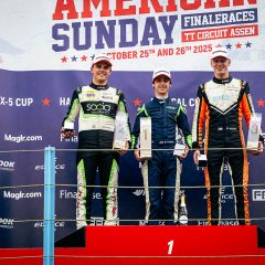 MEES HOUBEN - Mazda MX-5 - MV Motorsport / Mazda MX-5 Cup - SAM JONGEJAN - Mazda MX-5 - MV Motorsport / Mazda MX-5 Cup - MEES HOUBEN - Mazda MX-5 - MV Motorsport / Mazda MX-5 Cup - Finaleraces at TT-circuit Assen, The Netherlands, October, 26, 2025, Photo: Rob Eric Blank