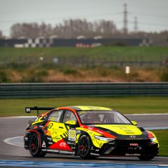 DENNIS DE BORST & STEFF DE BORST - Hyundai Elantra  N TCR - FEBO Racing Team by FMA / SUPERCAR CHALLENGE - Finaleraces at  TT-circuit Assen, The Netherlands, October, 24, 2025, Photo: Rob Eric Blank