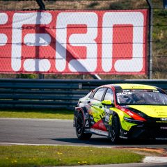 DENNIS DE BORST & STEFF DE BORST - Hyundai Elantra  N TCR - FEBO Racing Team by FMA / SUPERCAR CHALLENGE - Voorjaarsraces at  Circuit Zandvoort, The Netherlands, April, 19, 2026, Photo: Rob Eric Blank
