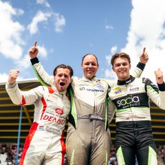 MARCEL DEKKER - Mazda MX-5 - Dekker Racing / Mazda MX-5 Cup -SAM JONGEJAN - Mazda MX-5 - MV Motorsport / Mazda MX-5 Cup - CHRIS SCHUTTERT - Mazda MX-5 - Ferry Monster Autosport / Mazda MX-5 Cup - Racing Day at TT-circuit Assen, The Netherlands, August, 1, 2026, Photo: Rob Eric Blank