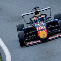 ZANDVOORT, NETHERLANDS - AUGUST 21: Alisha Palmowski of Great Britain and Campos Racing (21) on track during practice ahead of F1 Academy Round 4 at Circuit Zandvoort on August 21, 2026 in Zandvoort, Netherlands. (Photo by Sona Maleterova/Getty Images) // Getty Images / Red Bull Content Pool // SI202608210421 // Usage for editorial use only //